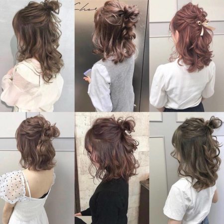 ミディアムまとめ髪 簡単ヘアアレンジ21選 編み込み 編みおろし Lala ララ