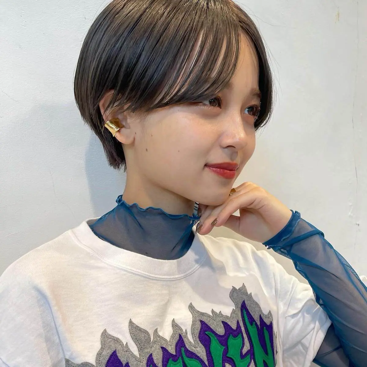 黒髪 マッシュショートのヘアカタログ選 面長 丸顔に似合う髪型を厳選 Lala Magazine ララ マガジン 黒髪 マッシュショートのヘアカタログ選 面長 丸顔に似合う髪型を厳選 Lala Magazine ララ マガジン