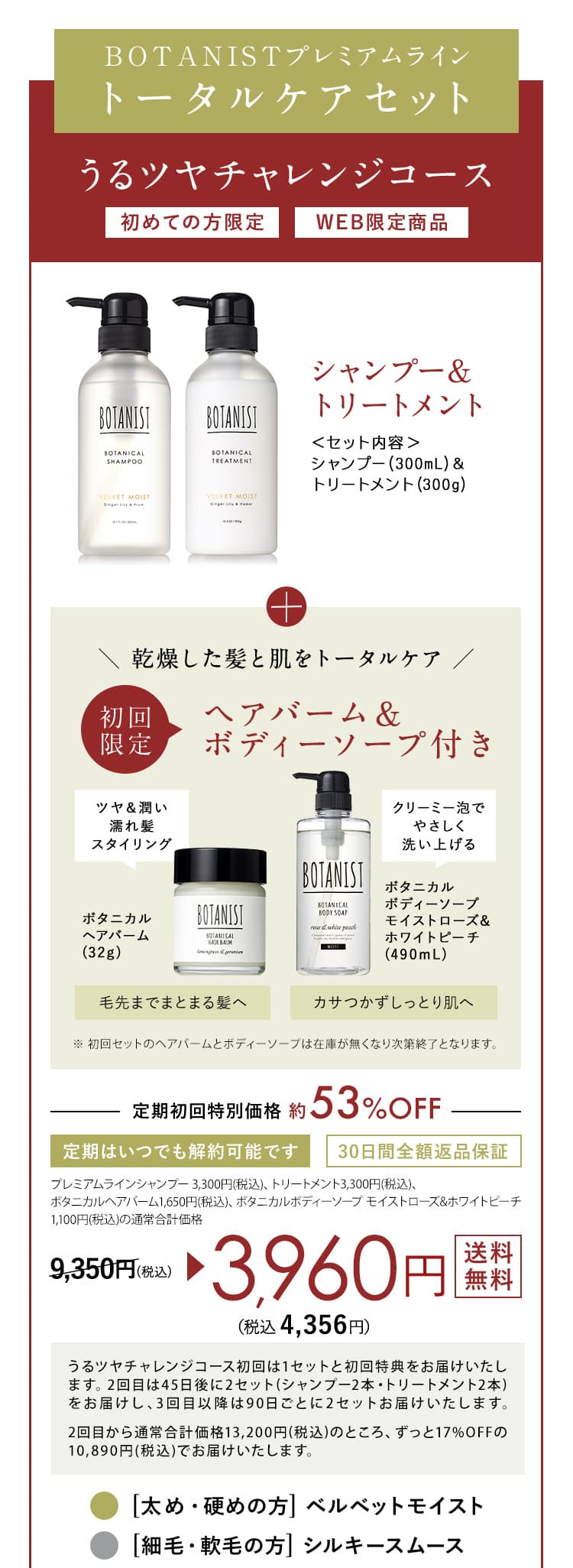 ボタニスト プレミアムのお得な購入方法