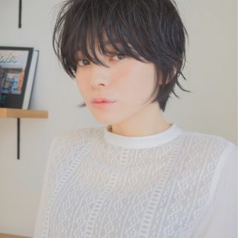 マッシュショートボブ 無造作くせ毛風パーマ People 簑輪 拓のヘアスタイル ヘアアレンジ 髪型 ヘアカタログ Lala ララ