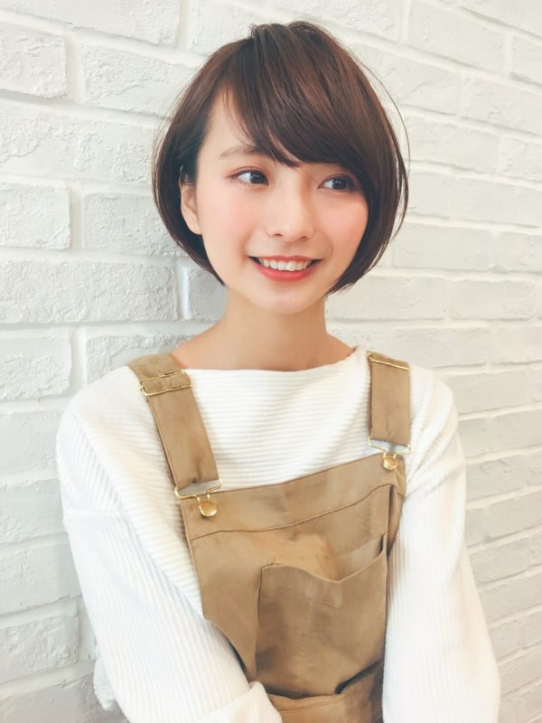 大人可愛いバランスのショートボブ 表参道の美容室garden Omotesandoスタイリスト 高橋 苗 タカハシ ナエ のヘアスタイル 髪型 ヘア カタログ Lala ララ