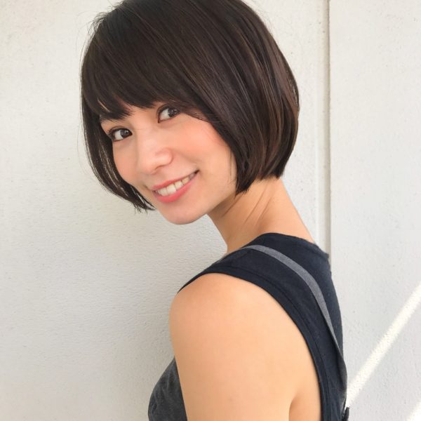 女の子らしさ残るショートボブスタイル Garden Omotesandoスタイリスト 高橋 苗 タカハシ ナエ のヘアスタイル Lala ララ