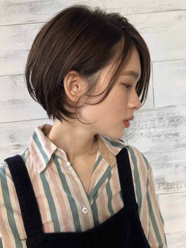 まとまるラフショートボブ 新宿の美容室 ジョエミ バイ アンアミ Joemi By Un Ami スタイリスト大久保 瞳のヘアスタイル 髪型 ヘアカタログ Lala ララ