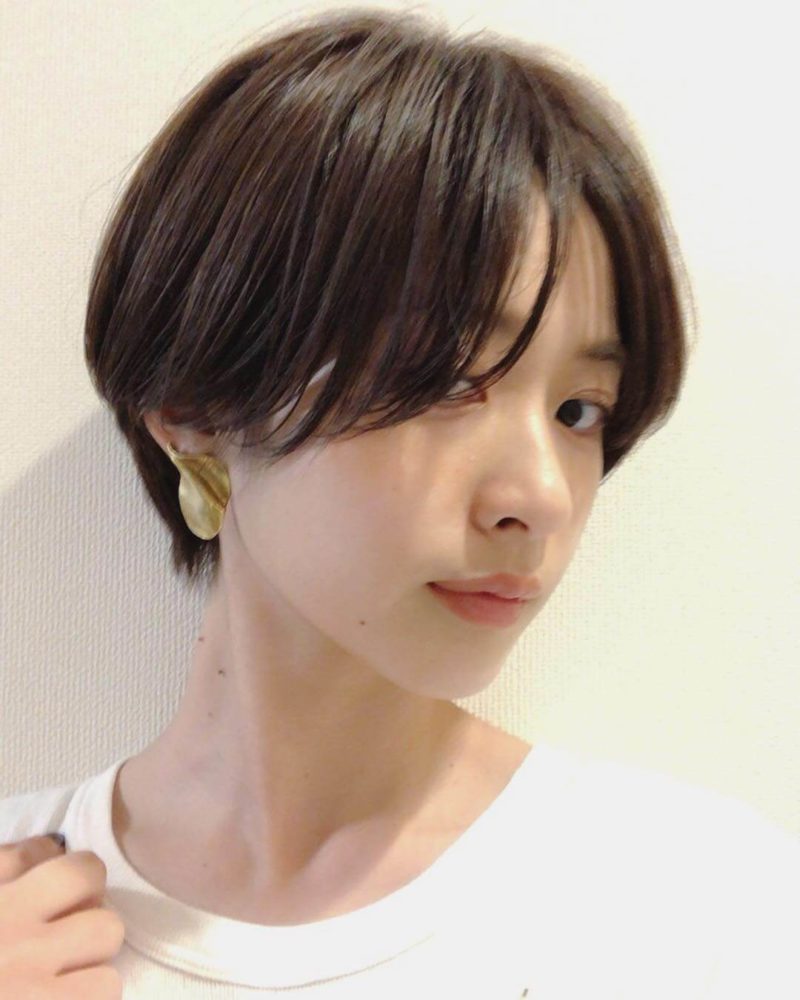 時短 サラッと大人トランクスショート 銀座の美容室 Belle Ginza 並木通り店 スタイリスト加藤 千明のヘアスタイル 髪型 ヘア カタログ Lala ララ