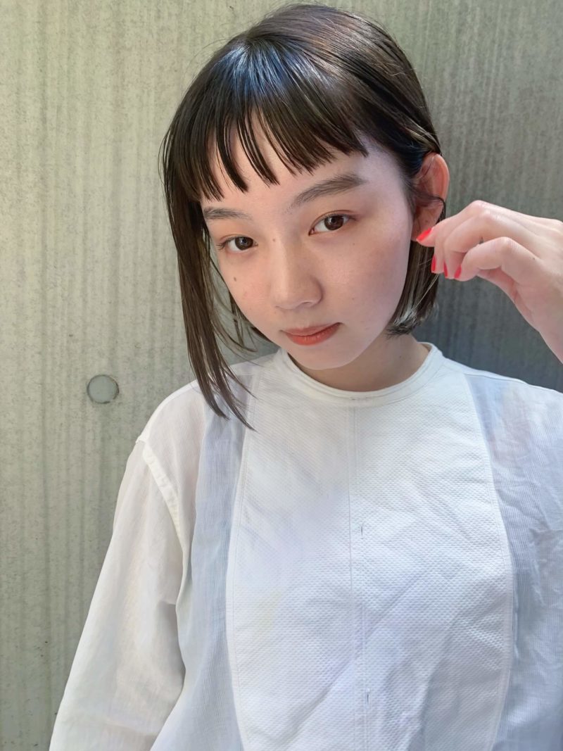 ショートバングボブ｜表参道の美容室 JENO （ジェノ）スタイリスト堀江 昌樹の髪型