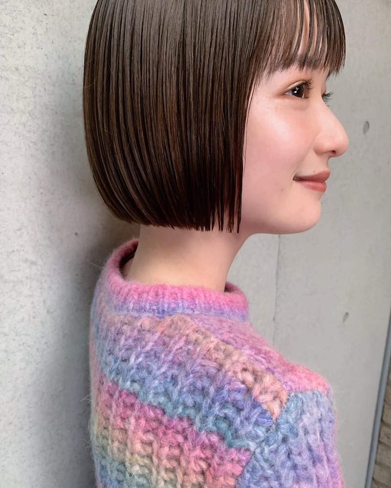 シンプルで可愛いミニボブ｜表参道の美容室 JENO （ジェノ）スタイリスト堀江 昌樹の髪型